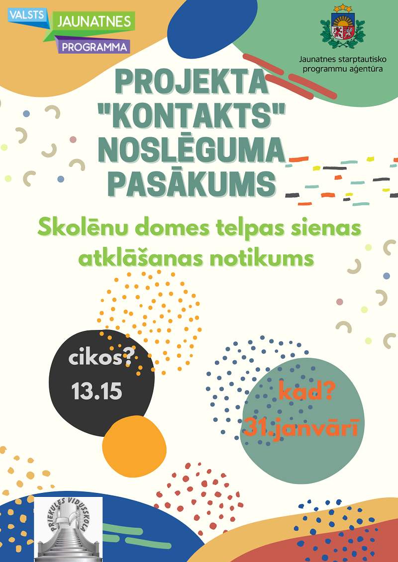 projekts kontakts noslēgšana